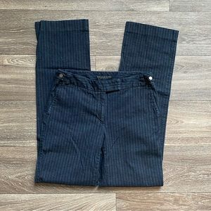 🌺 Blue striped trouser